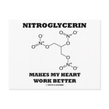 Nitroglycerin Makes My Heart Work Better