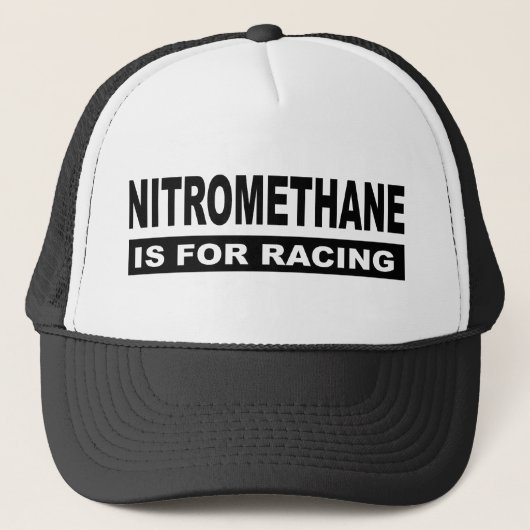 Nitromethaan is bestemd voor races trucker pet (Voorkant)