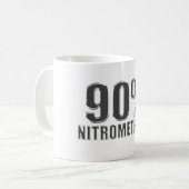 Nitromethaansleepbrandstof Koffiemok (Voorkant links)