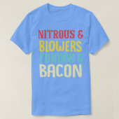 Nitrous Blowers Turbos Bacon Grappig T-shirt (Design voorkant)