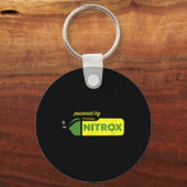 Nitrox aangedreven door Diver Scuba Diving Underwa Sleutelhanger (Voorkant)