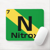 Nitrox Dive Flag Periodic Table Mousepad Muismat (Met muis)