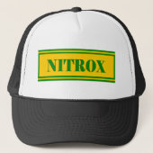 NITROX DIVING LOGO FLES NITRO SCUBA DIVER Tshirt Trucker Pet (Voorkant)