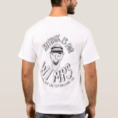 NITROX is voor WIMPS T-shirt (Achterkant)