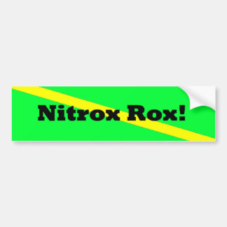 Nitrox Rocks! Bumpersticker