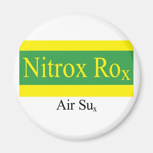 Nitrox Rox Magnet (Voorkant)