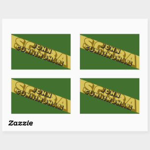 NITROX. SCUBA CAMOUFLAGE. MILITAIRE STIJL. RECHTHOEKIGE STICKER