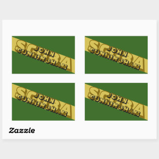 NITROX. SCUBA CAMOUFLAGE. MILITAIRE STIJL. RECHTHOEKIGE STICKER