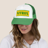 NITROX SYMBOOL GREEN YELLOW SCUBA-PET TRUCKER PET (In situ)