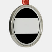 Nitta één trek metalen ornament (Rechts)