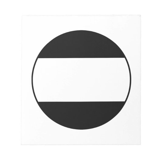 Nitta één trek notitieblok (Voorkant)