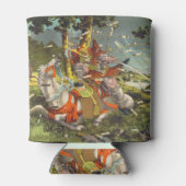 Nitta Yoshisada legendary samurai oorlogstrijder Blikjeskoeler (Achterkant)