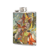 Nitta Yoshisada legendary samurai oorlogstrijder Heupfles (Links)