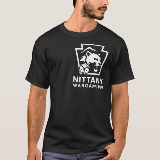 Nittany Wargaming Wordmark meisje T-shirt (Voorkant)