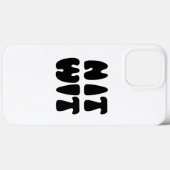 NITWIT Case-Mate iPhone CASE (Achterkant (horizontaal))