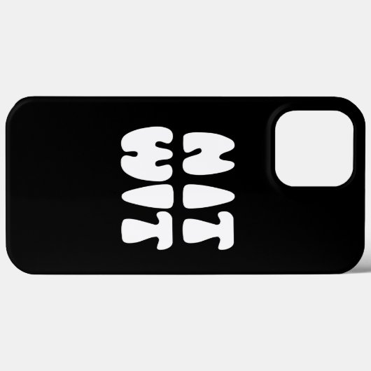 NITWIT Case-Mate iPhone CASE (Achterkant (horizontaal))