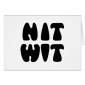 NITWIT KAART (Voorkant Horizontaal)