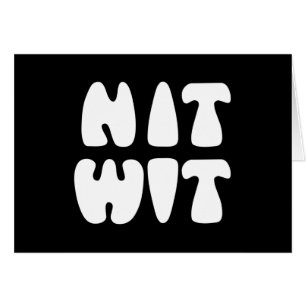 NITWIT KAART