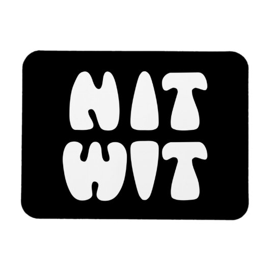 NITWIT MAGNEET (Horizontaal)