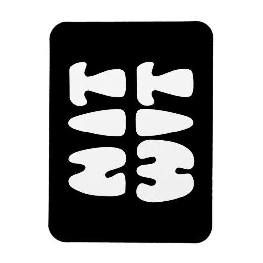 NITWIT MAGNEET (Verticaal)