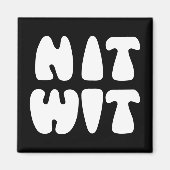 NITWIT MAGNEET (Voorkant)