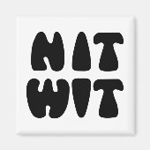 NITWIT MAGNEET (Voorkant)