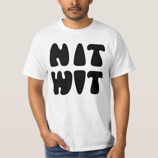 NITWIT T-SHIRT (Voorkant)