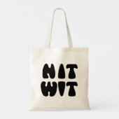 NITWIT TOTE BAG (Achterkant)