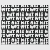 NITWIT WRAPPING PAPIER (Vlak)