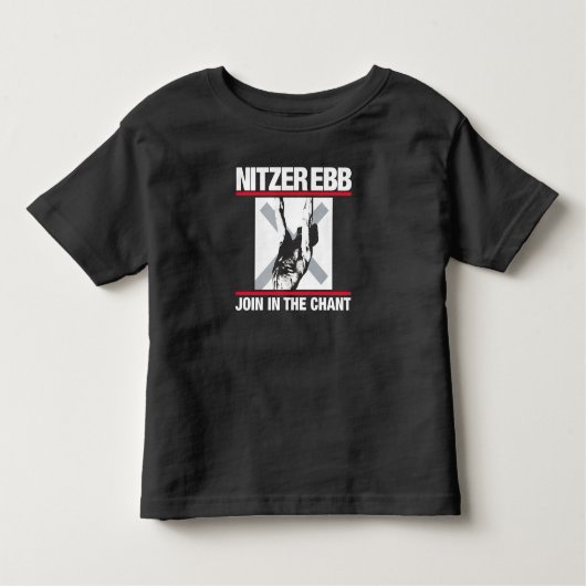 Nitzer Ebb treedt toe in de kantine Kinder Shirts (Voorkant)