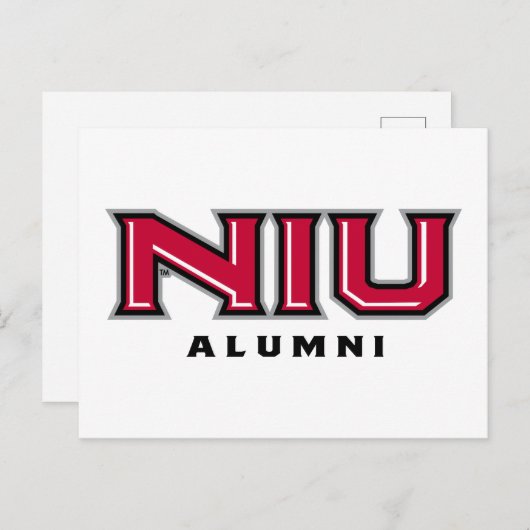 NIU Alumni Briefkaart (Voorkant / Achterkant)