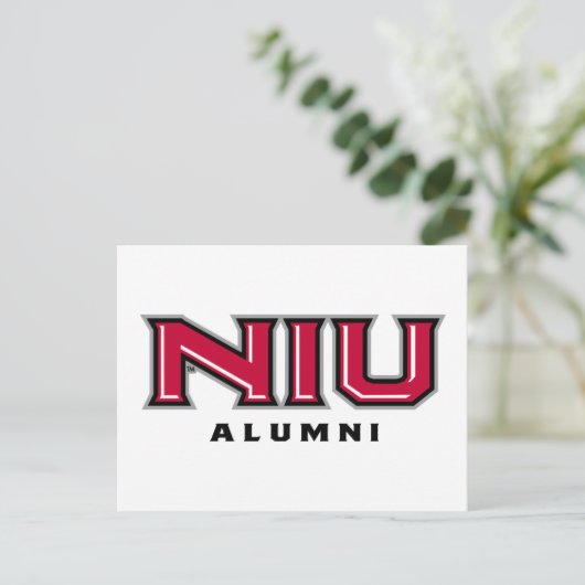 NIU Alumni Briefkaart (Staand voorkant)