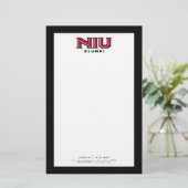 NIU Alumni Briefpapier (Staand voorkant)