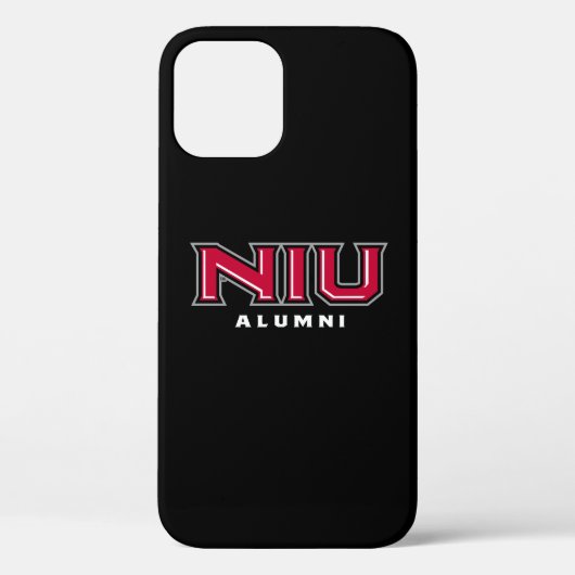 NIU Alumni Case-Mate iPhone Case (Achterkant)