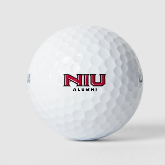 NIU Alumni Golfballen (Voorkant)