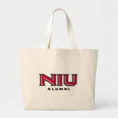 NIU Alumni Grote Tote Bag (Voorkant)