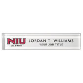 NIU Alumni Naambordje (Voorkant)