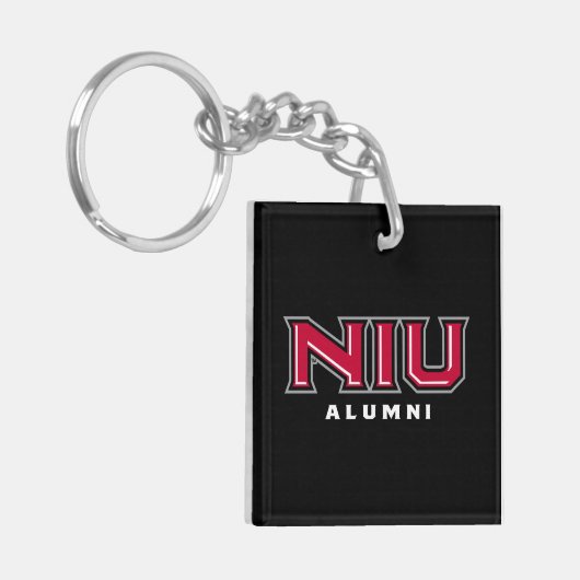 NIU Alumni Sleutelhanger (Voorkant Links)