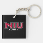 NIU Alumni Sleutelhanger (Achterkant)