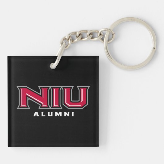 NIU Alumni Sleutelhanger (Achterkant)