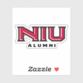 NIU Alumni Sticker (Vel)