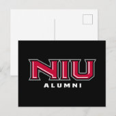 NIU Alumni Uitnodiging Briefkaart (Voorkant / Achterkant)