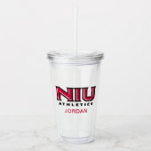 NIU Athletics Acryl Drinkbeker (Voorkant)