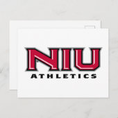 NIU Athletics Briefkaart (Voorkant / Achterkant)