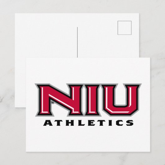 NIU Athletics Briefkaart (Voorkant / Achterkant)