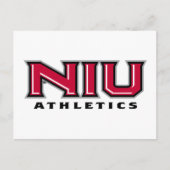 NIU Athletics Briefkaart (Voorkant)