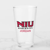 NIU Athletics Glas (Voorkant)