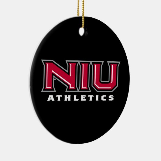 NIU Athletics Keramisch Ornament (Rechts)