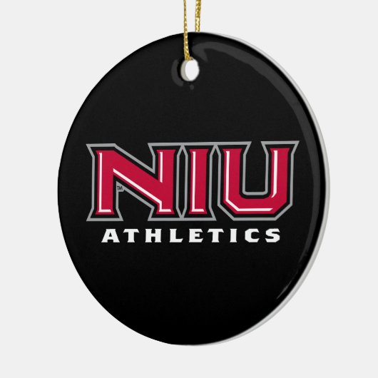 NIU Athletics Keramisch Ornament (Links)