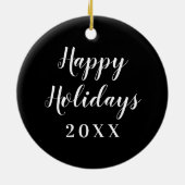 NIU Athletics Keramisch Ornament (Achterkant)